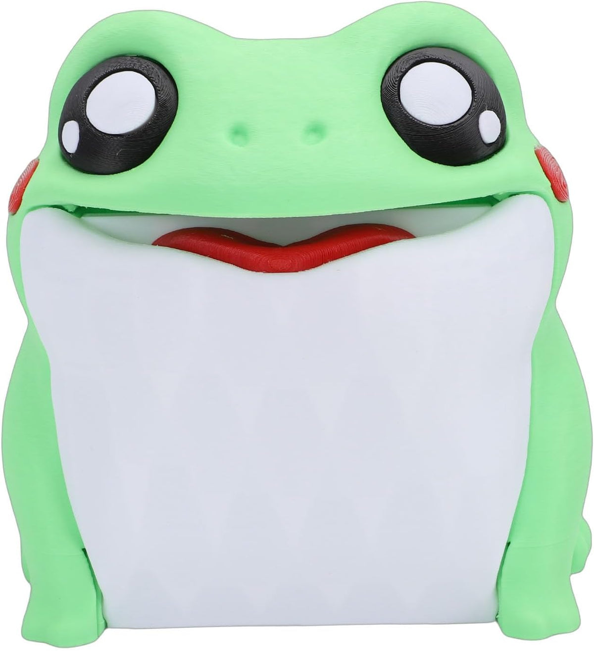 Frog Toilet Paper Holder, Funny Toilet Roll Towel Free Standing Dispenser, 3D Printed