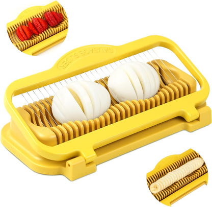 🍓 🍌 Larger Banana Slicer Egg Slicer for Hard Boiled Eggs 🥚 🥚