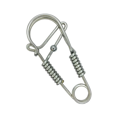 Handmade Stainless Steel Keychain(Free handmade ear pick with purchase)