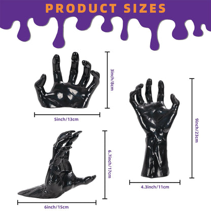 Gothic Demon Claw Candlestick