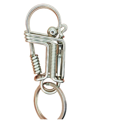Handmade Stainless Steel Keychain(Free handmade ear pick with purchase)