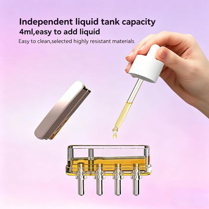 Hair Brush with Scalp Oil Dispenser, Air Cushion Electronic Hair Comb