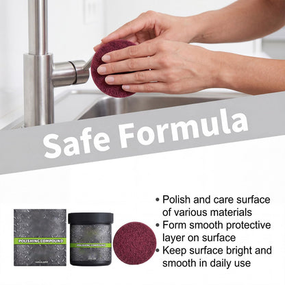 Surface Restoration Polish with Pad, Scratch & Swirl Remover