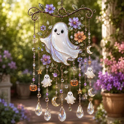 🔥Halloween Suncatcher Wind Chime👻