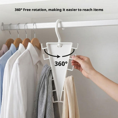 🎁 Multi-Functional V-Shaped Double Sided Hanger Storage Rack ✨