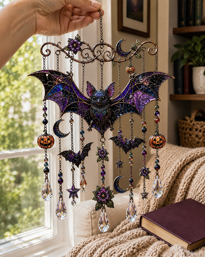 🔥Halloween Suncatcher Wind Chime👻