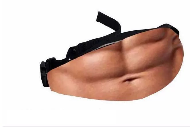 Dad Bag Fake Belly Waist Pack with Adjustable Belt