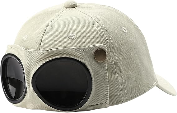 Aviator Hat Summer Glasses Peaked Cap