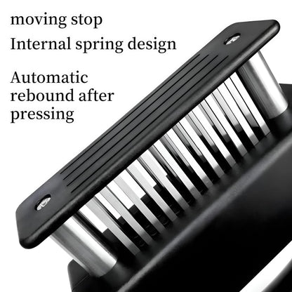 🥩 Meat Tenderizer with 48 Stainless Steel Ultra Sharp Needle Blades