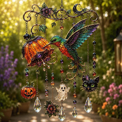 🔥Halloween Suncatcher Wind Chime👻