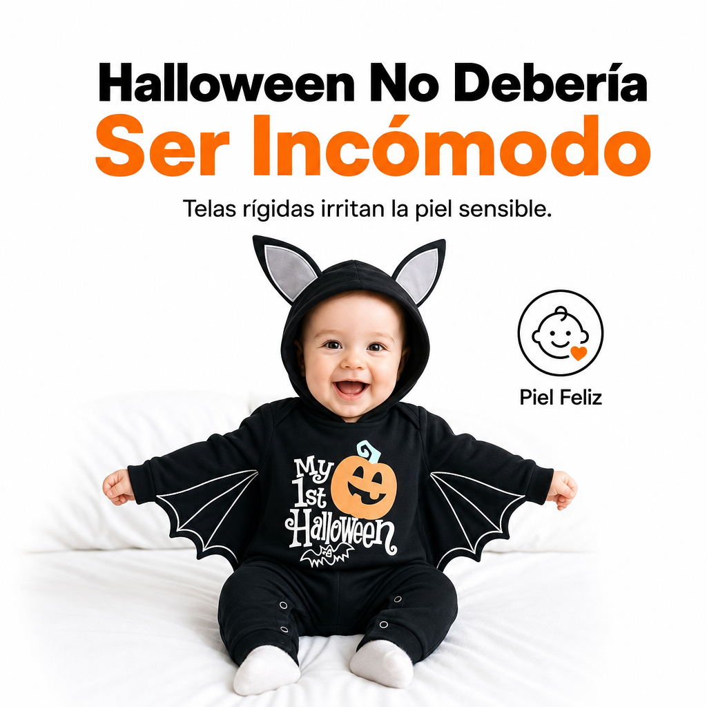 Disfraz de murciélago para Halloween