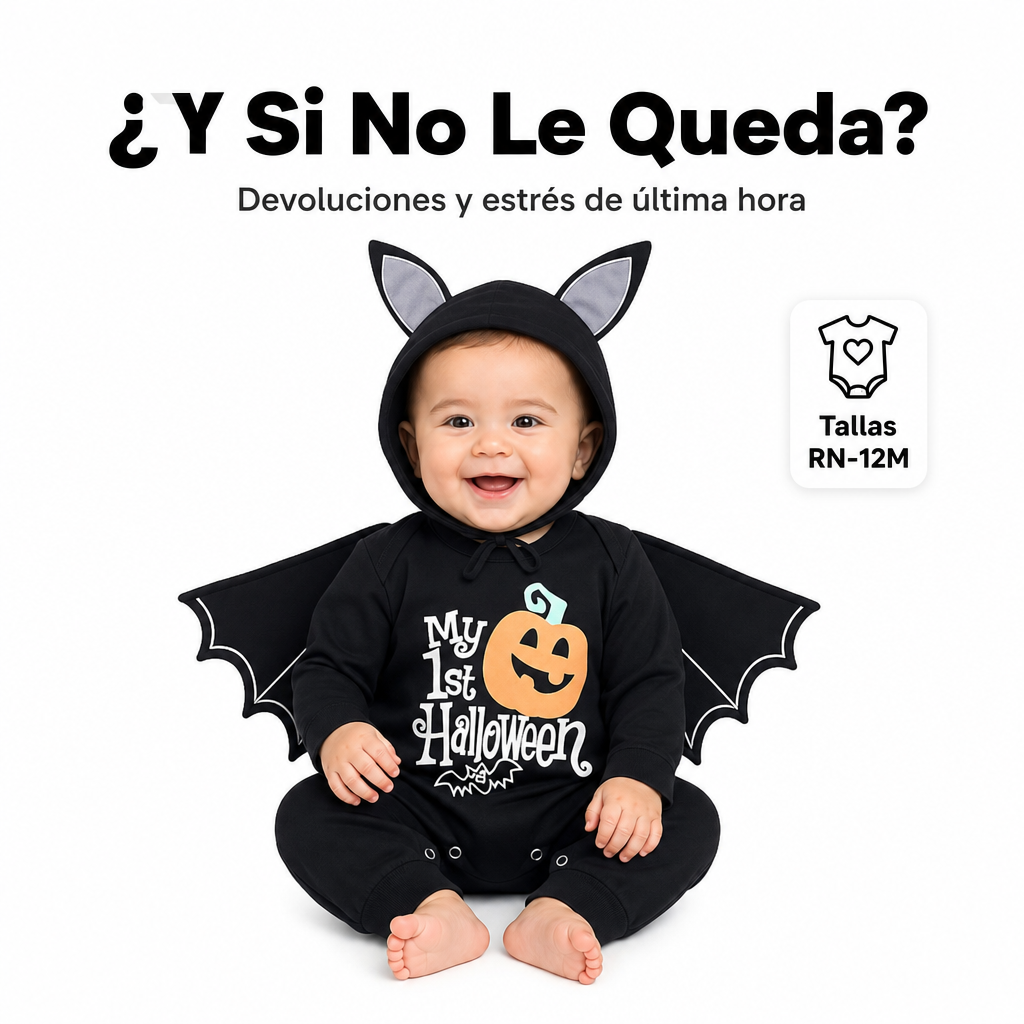 Disfraz de murciélago para Halloween