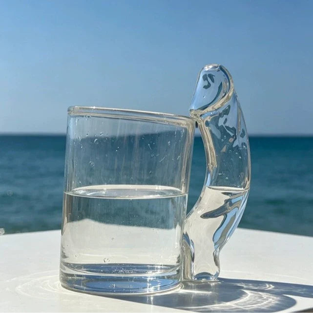 Cheeky Mug-Fun D-Cup Shaped Glass Cocktail Glass
