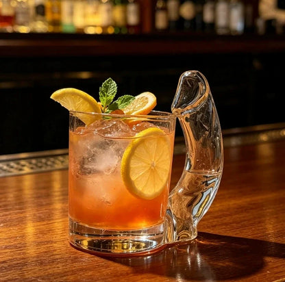 Cheeky Mug-Fun D-Cup Shaped Glass Cocktail Glass