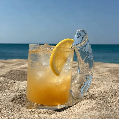 Cheeky Mug-Fun D-Cup Shaped Glass Cocktail Glass