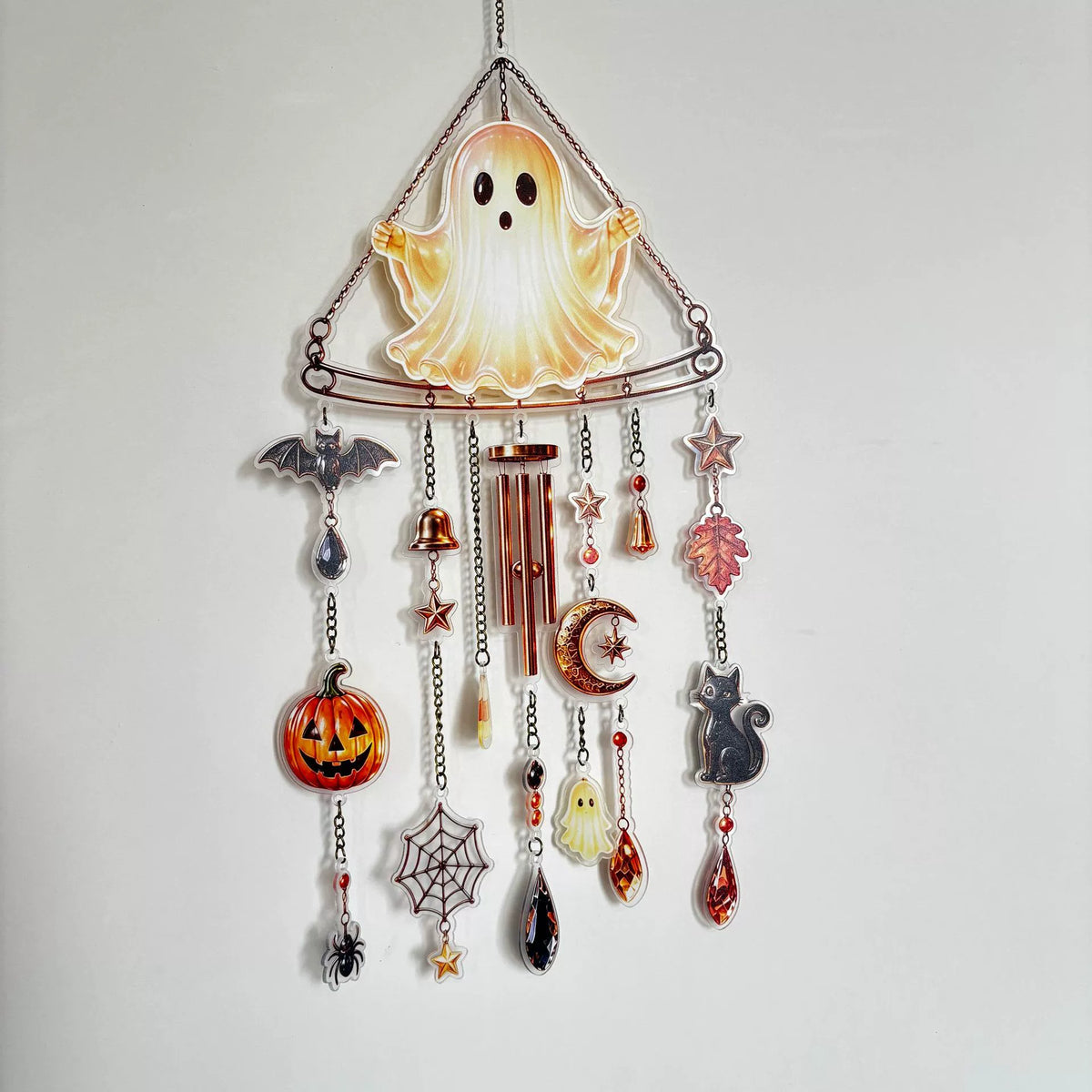 🔥Halloween Suncatcher Wind Chime👻