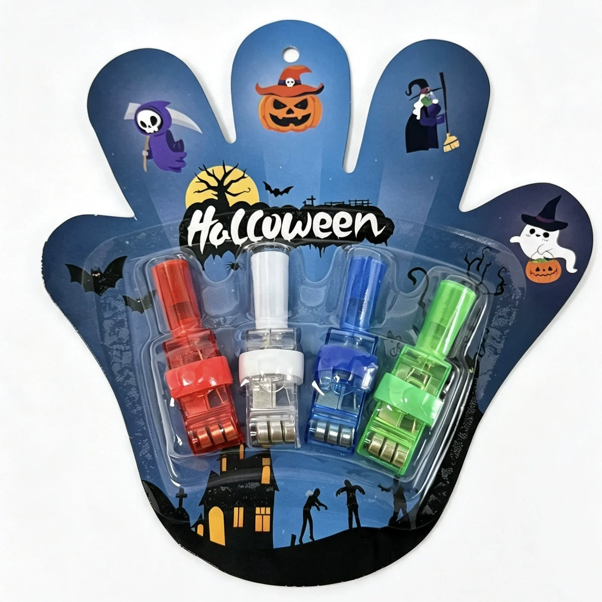 Halloween fingertip projector