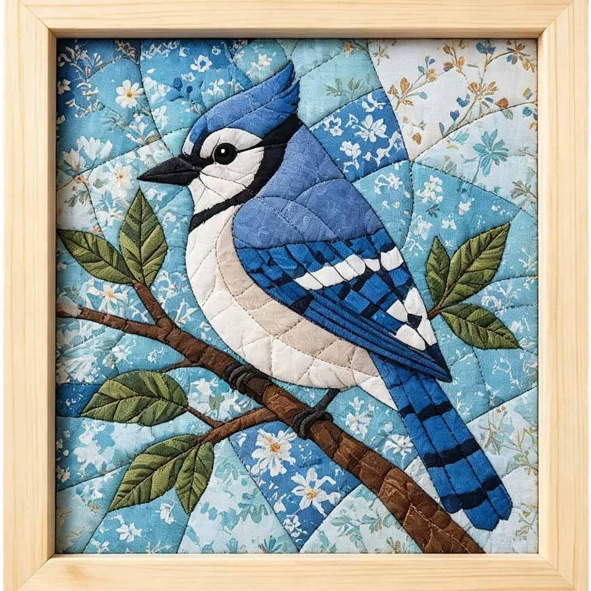 DIY Fabric Art Painting Kit No-Sew Handmade Patchwork