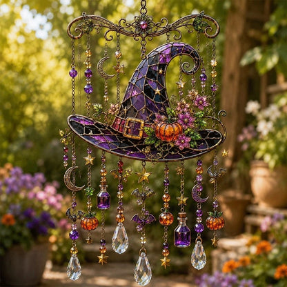 🔥Halloween Suncatcher Wind Chime👻