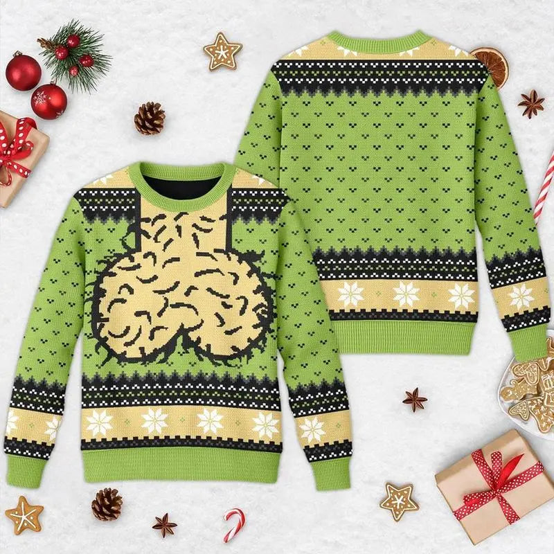 Dirty Ugly Christmas Sweater, Cockmas Holiday Sweater