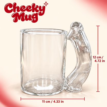 Cheeky Mug-Fun D-Cup Shaped Glass Cocktail Glass