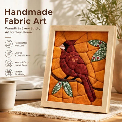 DIY Fabric Art Painting Kit No-Sew Handmade Patchwork